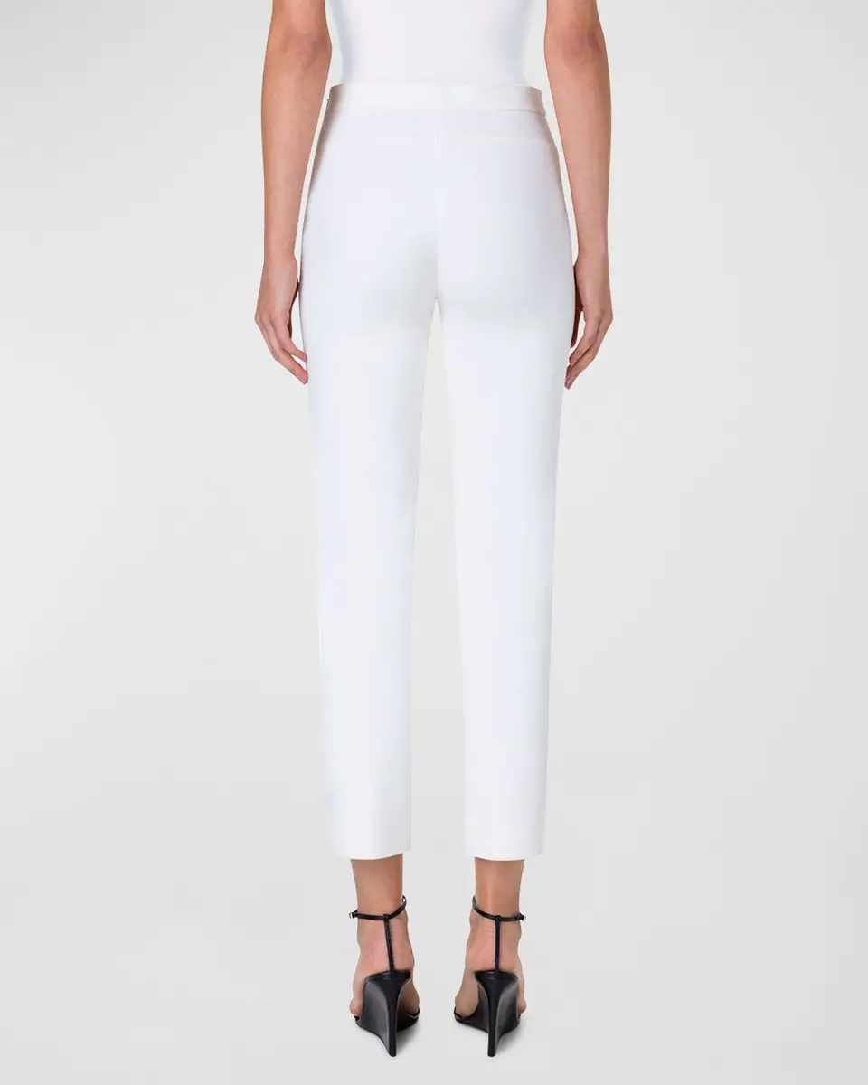 Akris punto Franca Techno-Cotton Pants | Thumbnail 4 Akris punto Franca Techno-Cotton Pants | Thumbnail 4