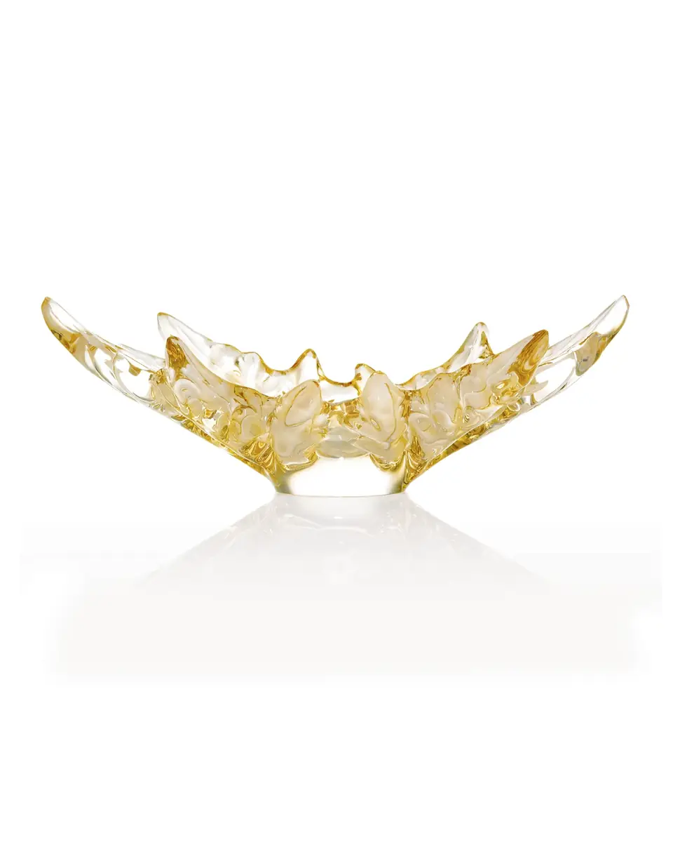 Lalique Champs-Elysees Bowl - Gold Lustre | Thumbnail 2 Lalique Champs-Elysees Bowl - Gold Lustre | Thumbnail 2
