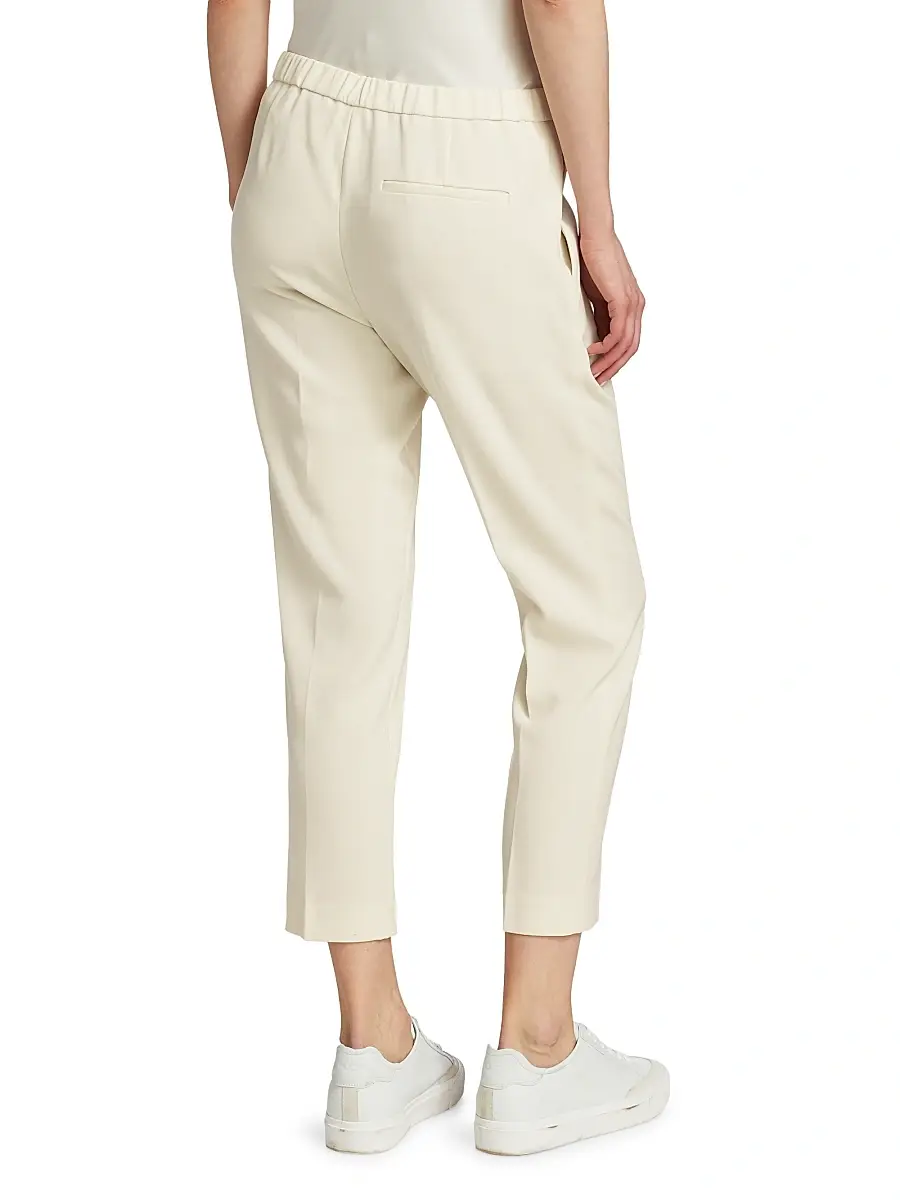 Theory Women's Treeca Pull-On Ankle Trousers | Thumbnail 5 Theory Women's Treeca Pull-On Ankle Trousers | Thumbnail 5