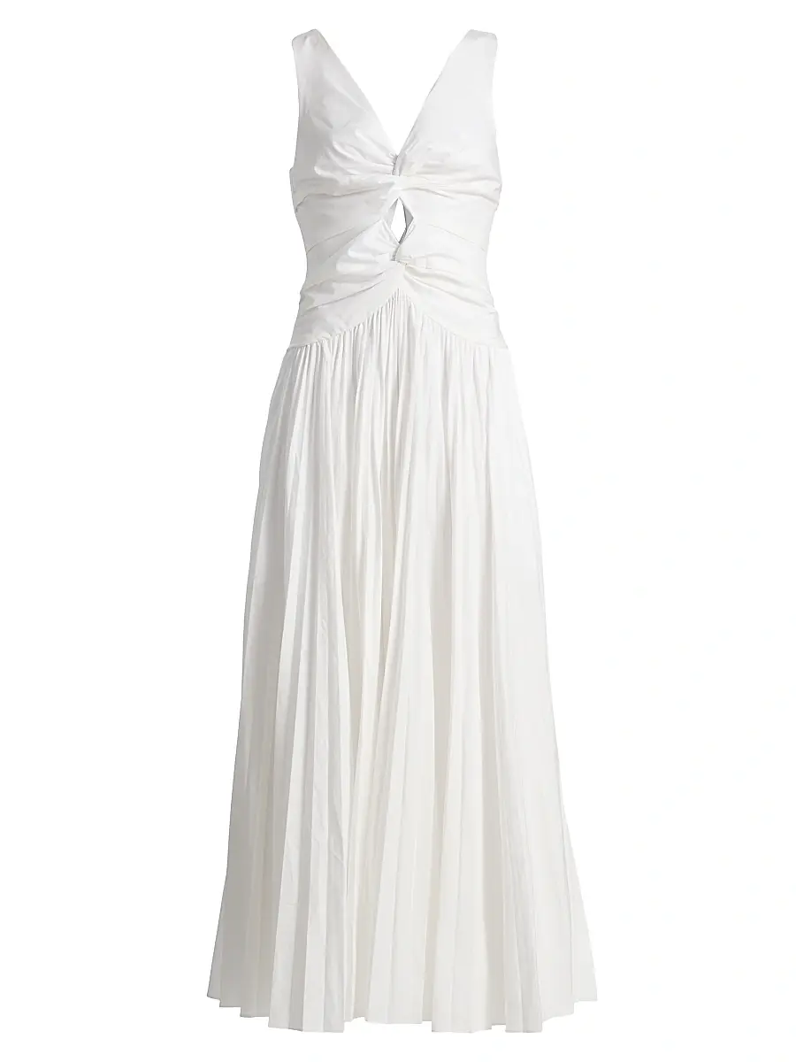 Women's Vivianne Center Twist Midi-Dress Women's Vivianne Center Twist Midi-Dress