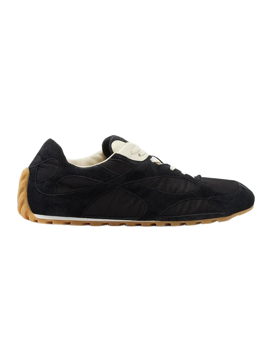 Bottega Veneta Men's Orbit Flash Suede Sneakers