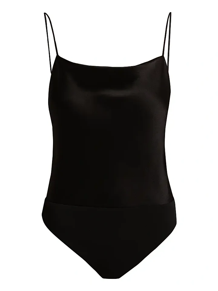 Women's Harmon Satin Bodysuit Women's Harmon Satin Bodysuit