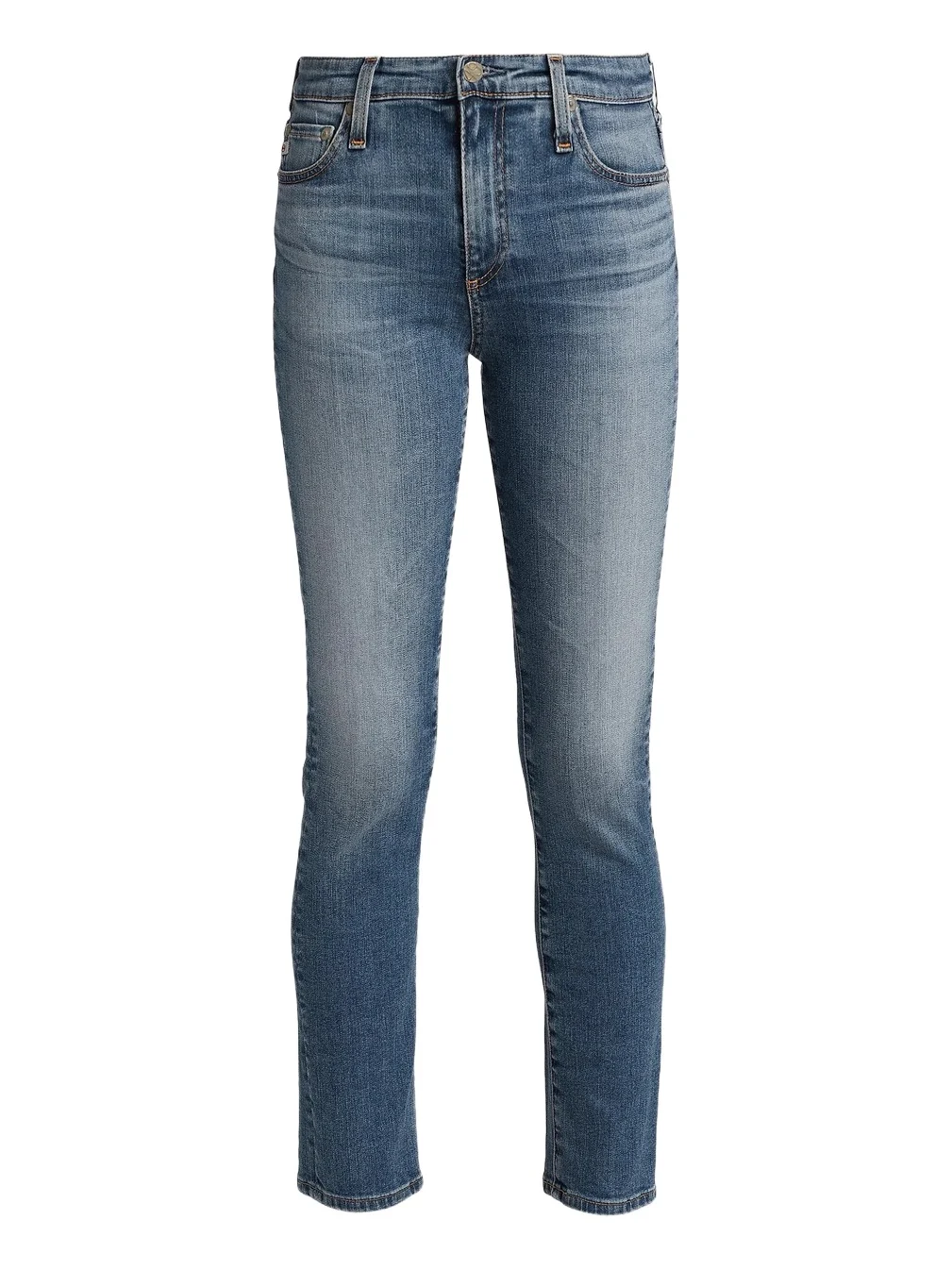 AG Jeans Women's Mari High-Rise Stretch Straight-Leg Jeans