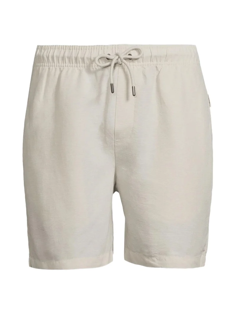 Men's Linen-Blend Drawstring Shorts Men's Linen-Blend Drawstring Shorts