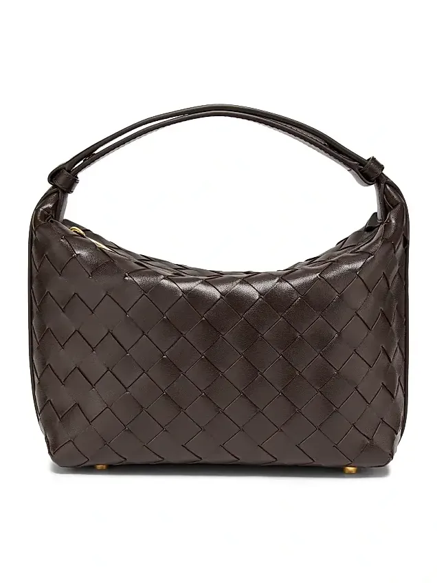 Bottega Veneta Women's Mini Wallace Leather Top-Handle Bag
