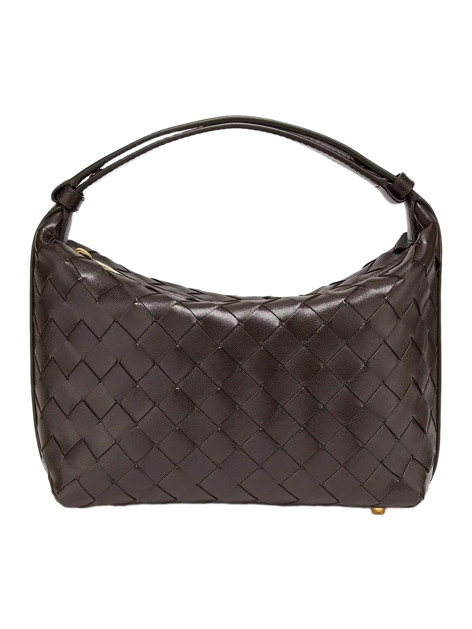 Bottega Veneta Women's Mini Wallace Leather Top-Handle Bag