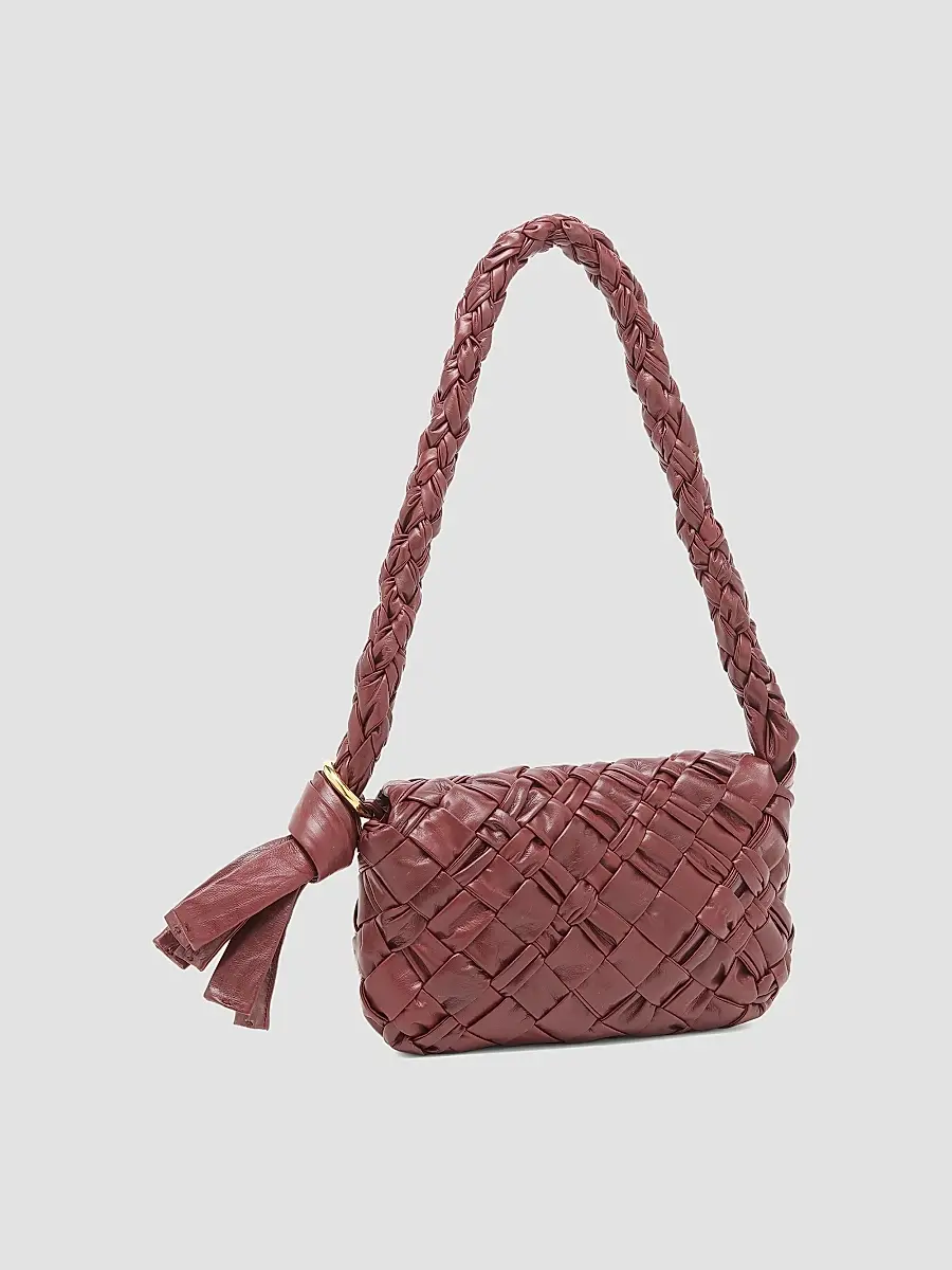 Bottega Veneta Women's Città Intrecciato Leather Shoulder Bag | Thumbnail 4 Bottega Veneta Women's Città Intrecciato Leather Shoulder Bag | Thumbnail 4