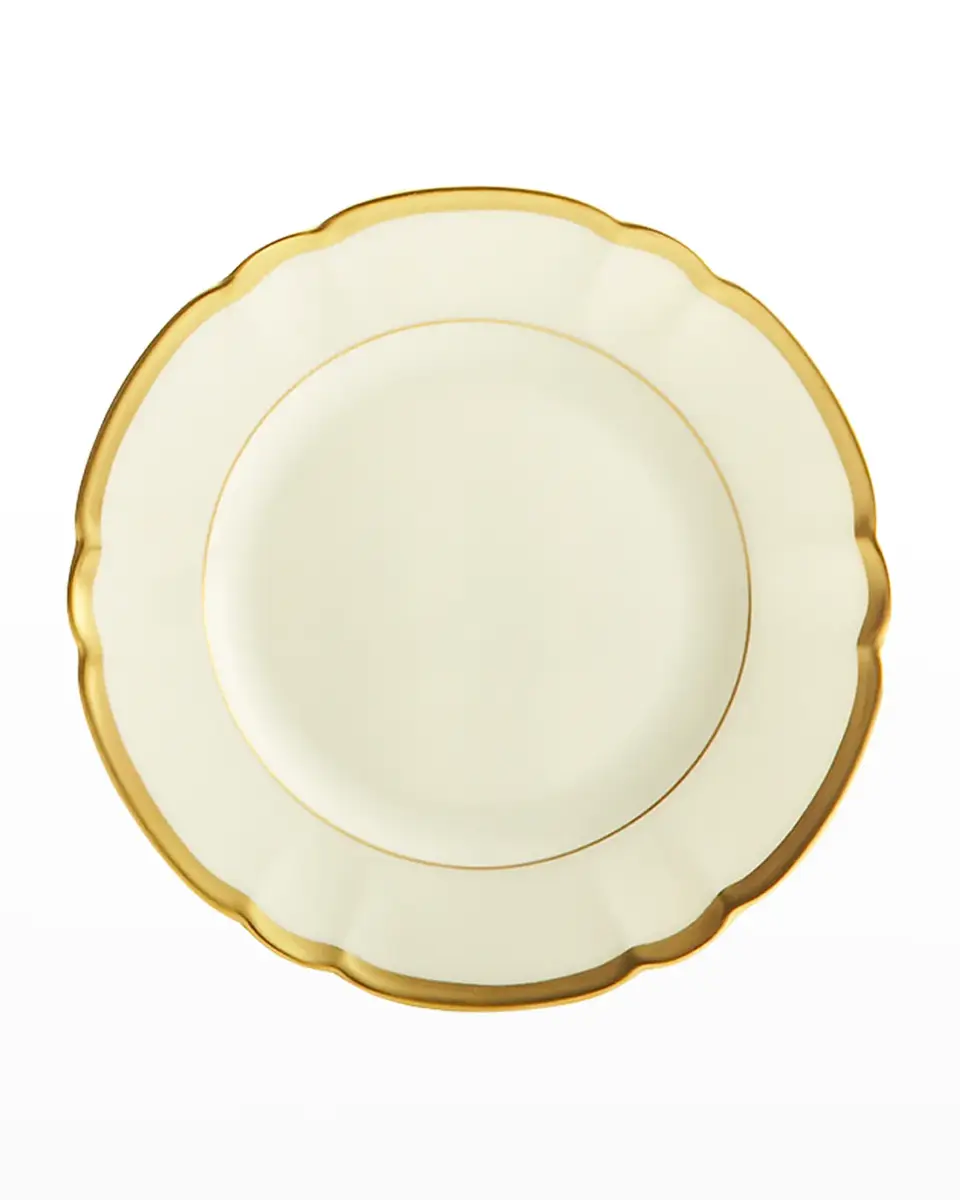 Haviland & Parlon Colette Gold Bread & Butter Plate | Image 1 Haviland & Parlon Colette Gold Bread & Butter Plate | Image 1