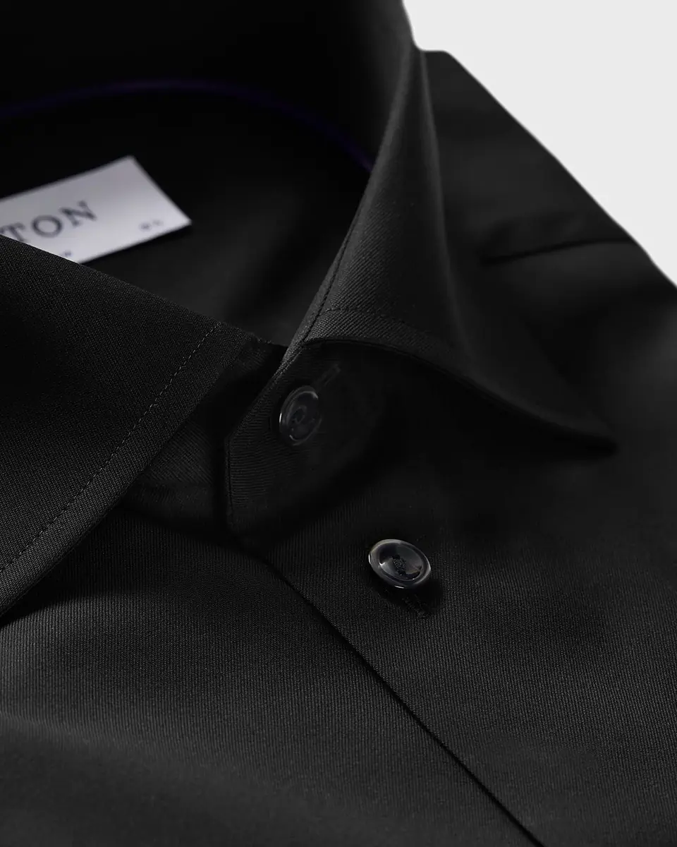 Eton Slim-Fit Twill Dress Shirt | Thumbnail 2 Eton Slim-Fit Twill Dress Shirt | Thumbnail 2