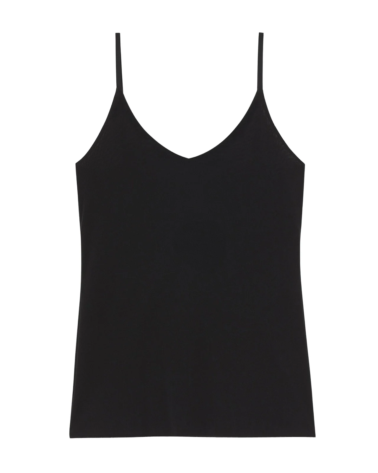 Lafayette 148 New York Mesh Jersey V-Neck Tank