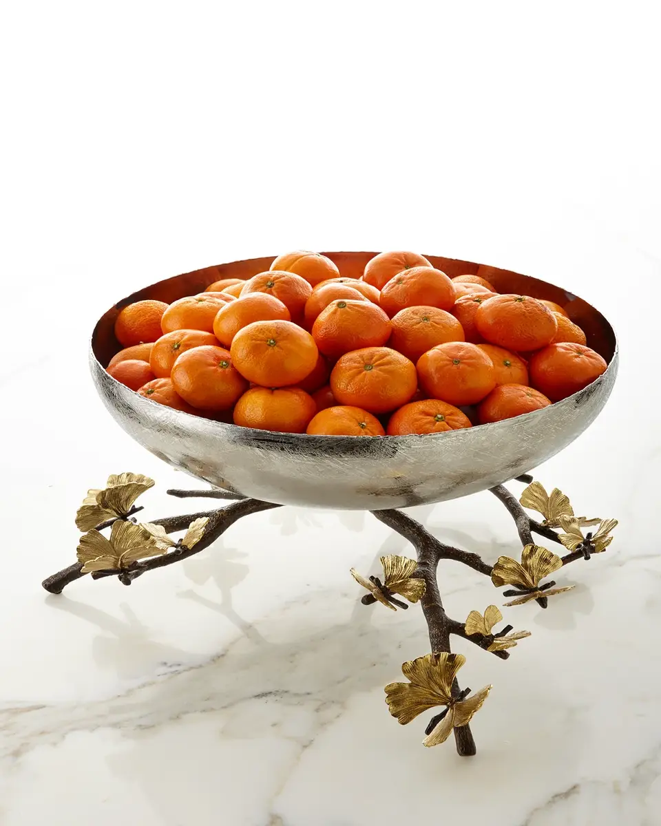 Michael Aram Butterfly Ginkgo Large Centerpiece Bowl | Thumbnail 2 Michael Aram Butterfly Ginkgo Large Centerpiece Bowl | Thumbnail 2