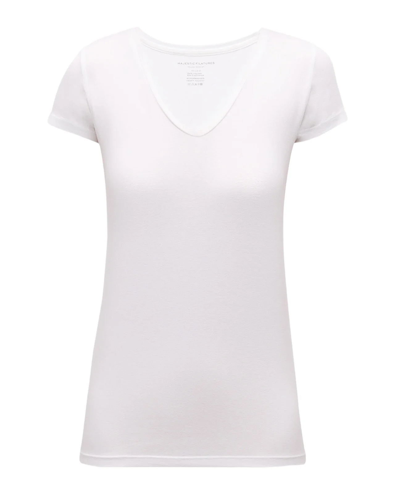 Soft Touch Short-Sleeve V-Neck Tee Soft Touch Short-Sleeve V-Neck Tee