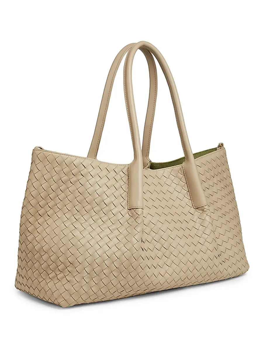 Bottega Veneta Women's Pinacoteca Reversible Intrecciato Leather Tote Bag | Thumbnail 3
