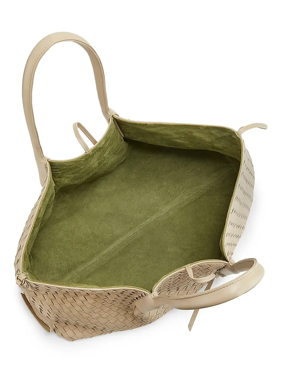 Bottega Veneta Women's Pinacoteca Reversible Intrecciato Leather Tote Bag | Thumbnail 4