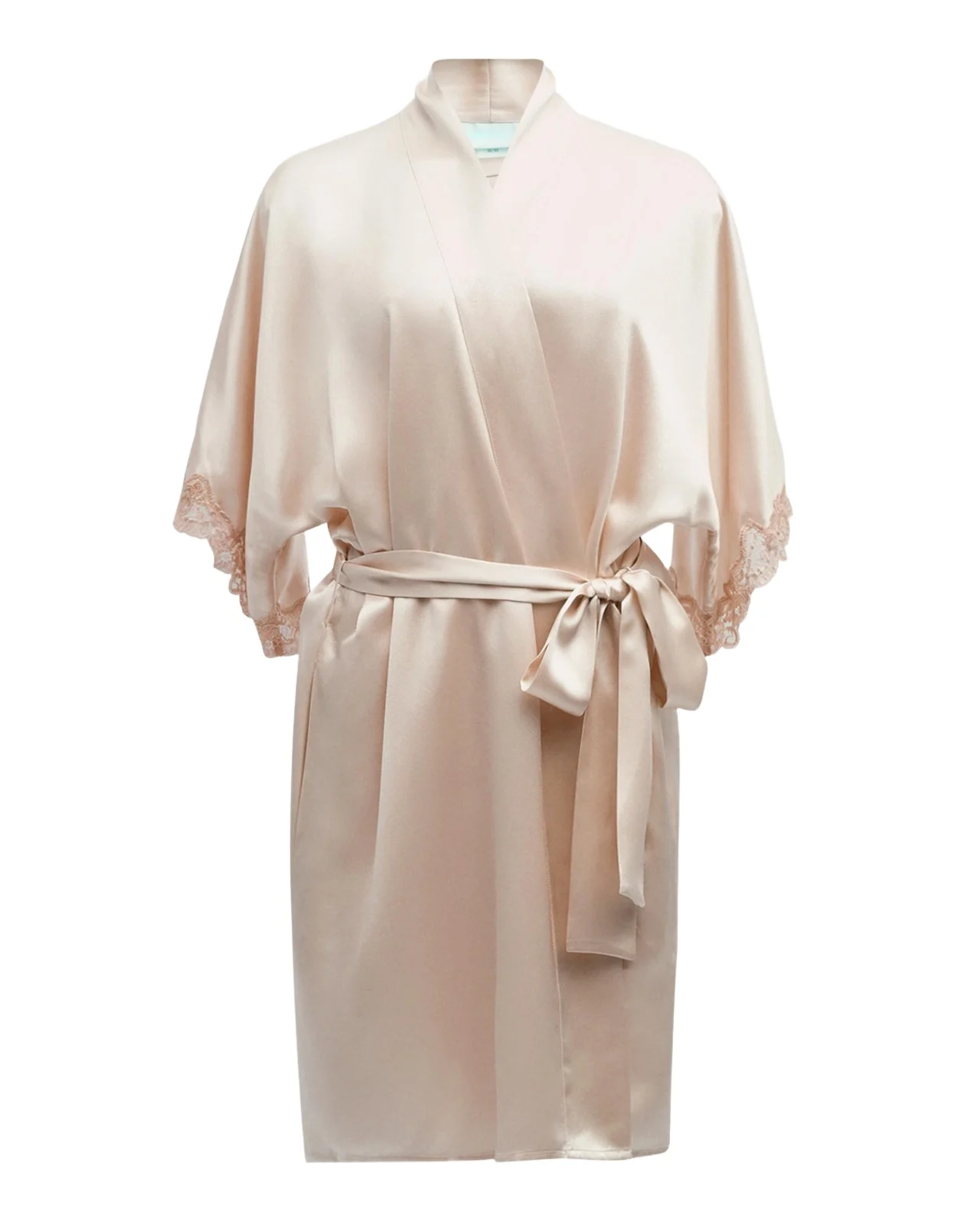 Bijoux Short Silk Robe Bijoux Short Silk Robe