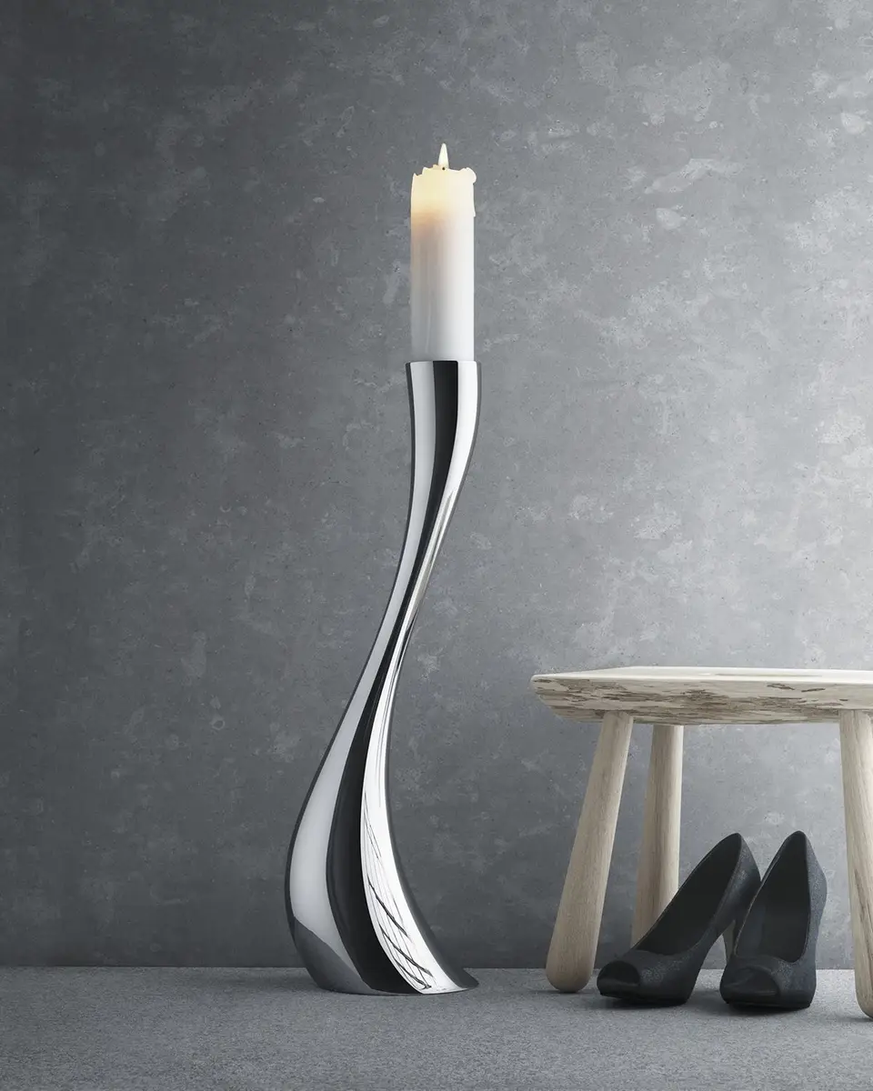 Georg Jensen Cobra Small Floor Candleholder | Thumbnail 2
