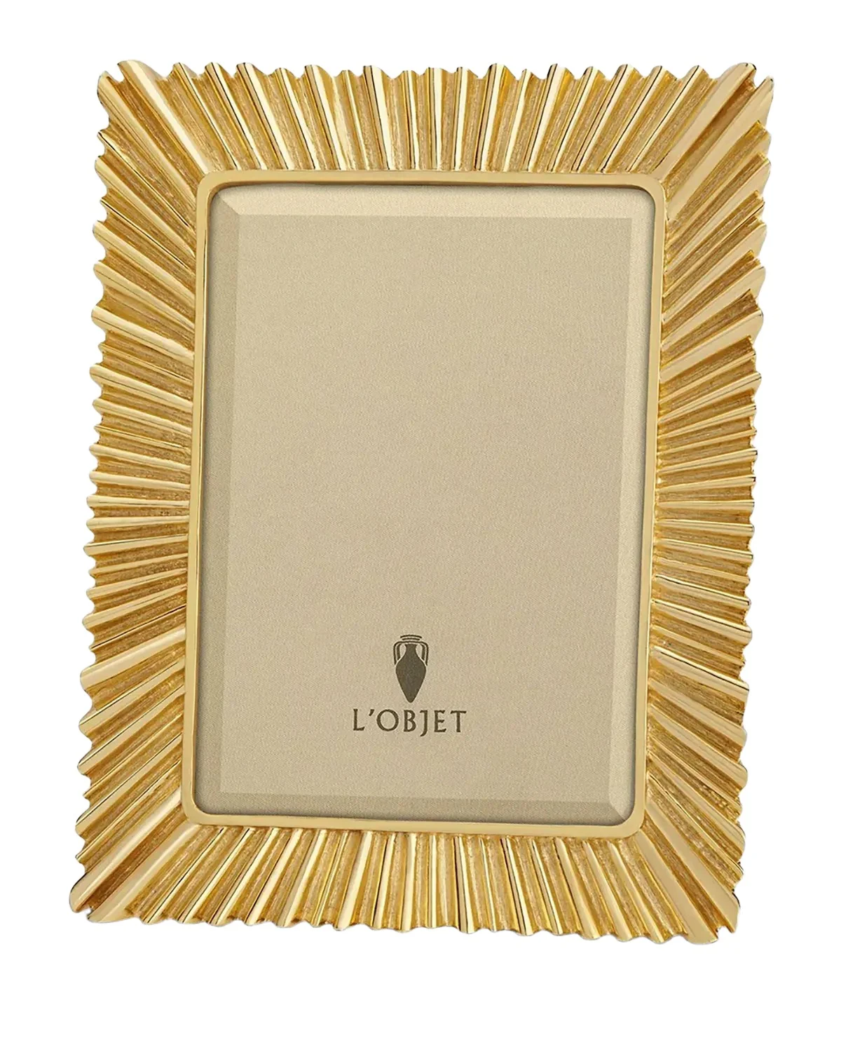 L'Objet Gold Ray Picture Frame