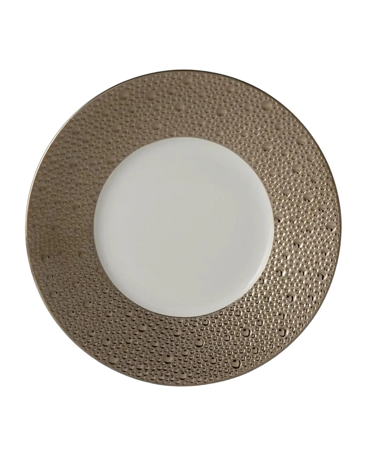 Bernardaud Ecume Platinum Salad Plate