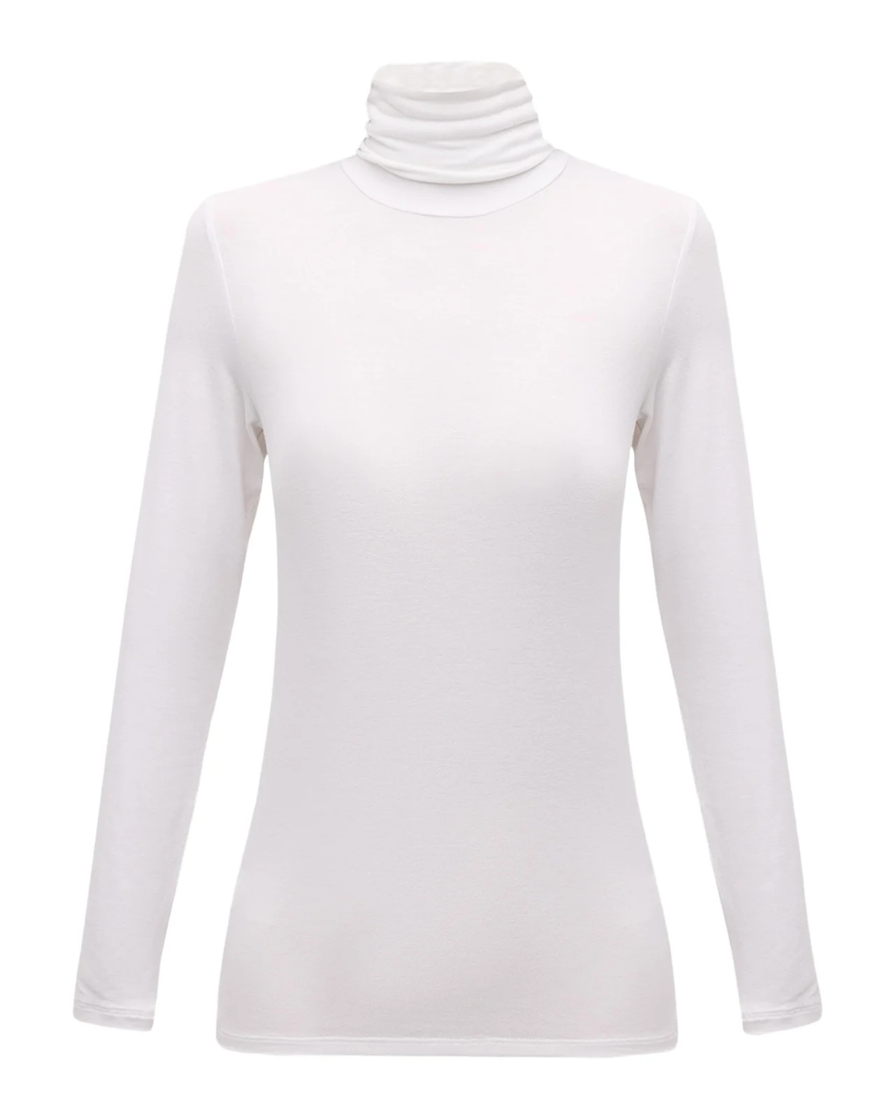 MAJESTIC FILATURES Soft Touch Long-Sleeve Turtleneck