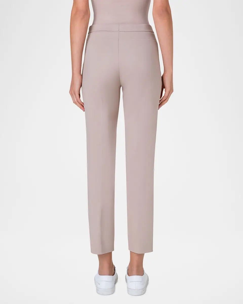 Akris punto Franca Mid-Rise Cropped Pants | Thumbnail 3