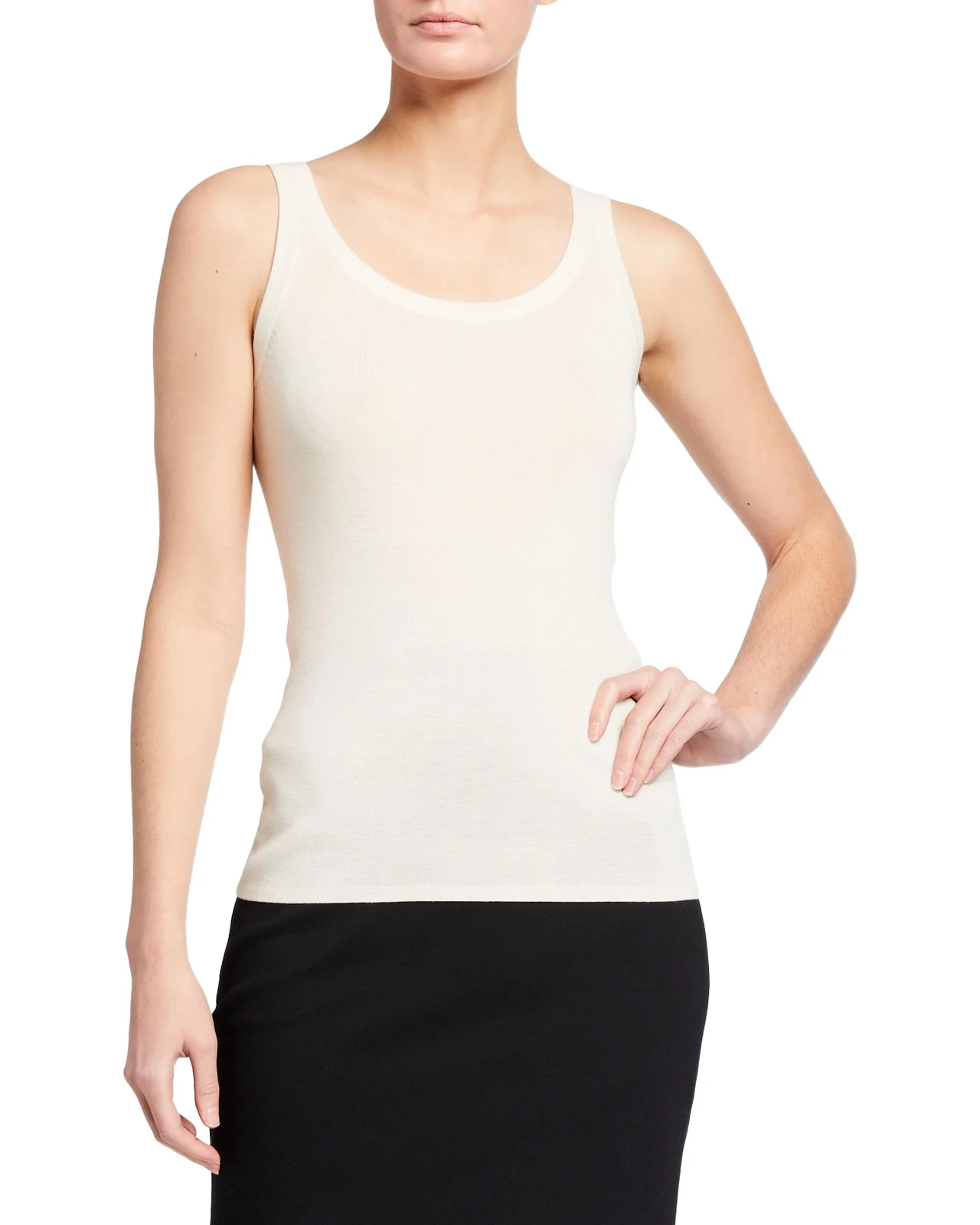 Knitted Wool Tank Knitted Wool Tank