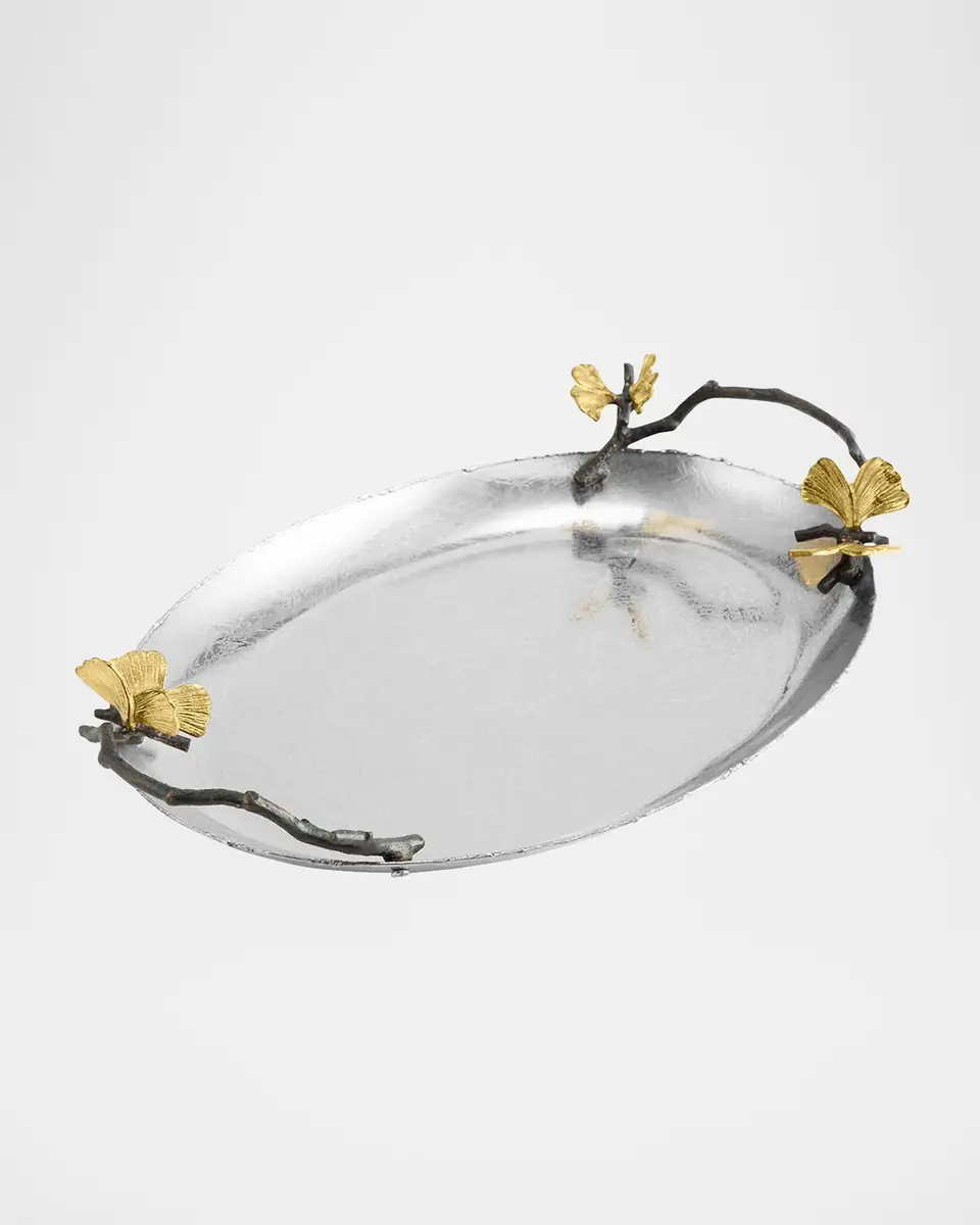 Michael Aram Butterfly Ginkgo Medium Tray | Thumbnail 3 Michael Aram Butterfly Ginkgo Medium Tray | Thumbnail 3