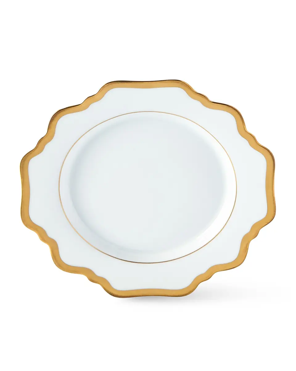 Anna Weatherley "Antique White with Gold" Bread & Butter Plate | Thumbnail 2
