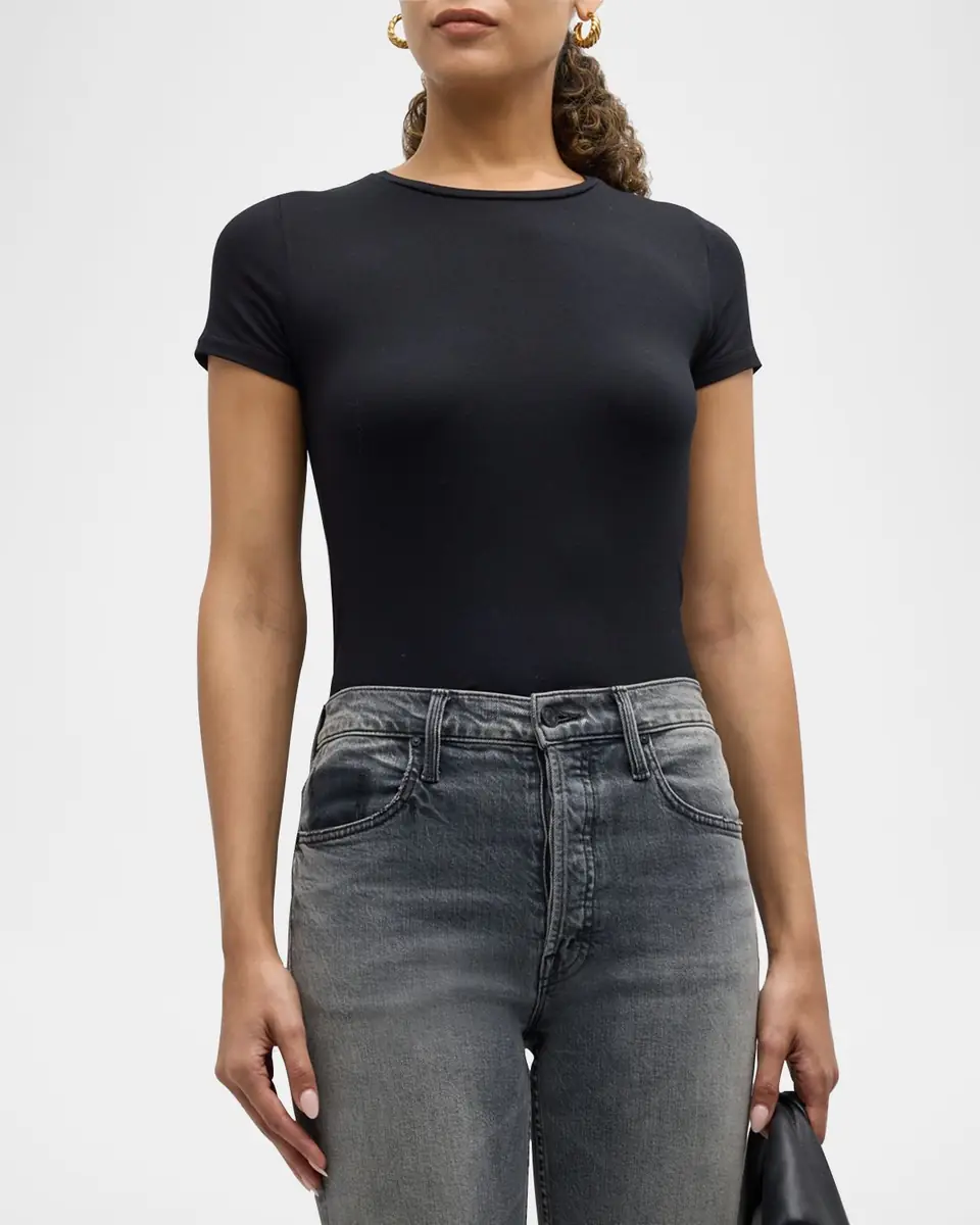 MAJESTIC FILATURES Soft Touch Short-Sleeve Tee | Thumbnail 4 MAJESTIC FILATURES Soft Touch Short-Sleeve Tee | Thumbnail 4