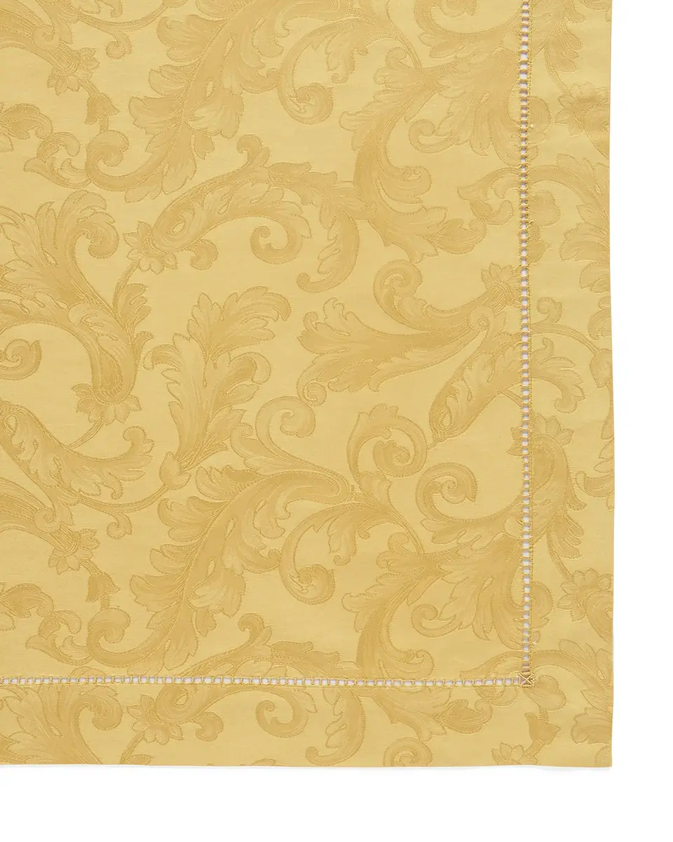 Sferra Acanthus Jacquard Tablecloth 70" X 126" | Thumbnail 2 Sferra Acanthus Jacquard Tablecloth 70" X 126" | Thumbnail 2