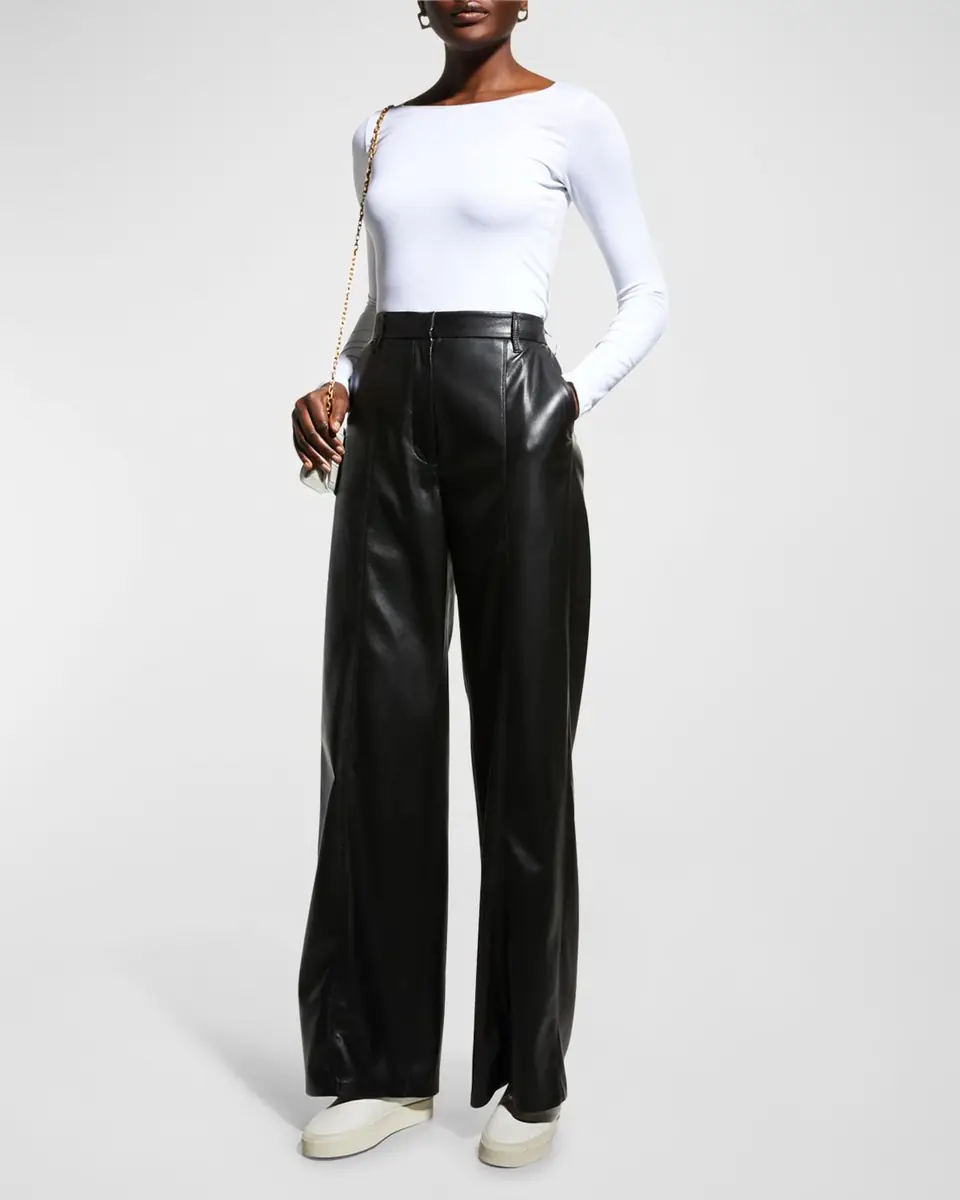 MAJESTIC FILATURES Soft Touch Marrow-Edge Long-Sleeve Top | Thumbnail 2 MAJESTIC FILATURES Soft Touch Marrow-Edge Long-Sleeve Top | Thumbnail 2