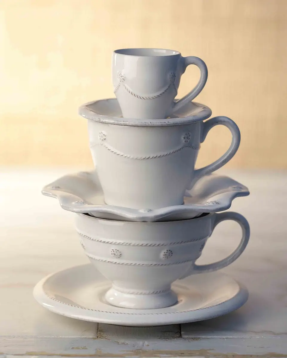 Juliska Berry & Thread Whitewash Scallop Saucer | Thumbnail 2 Juliska Berry & Thread Whitewash Scallop Saucer | Thumbnail 2