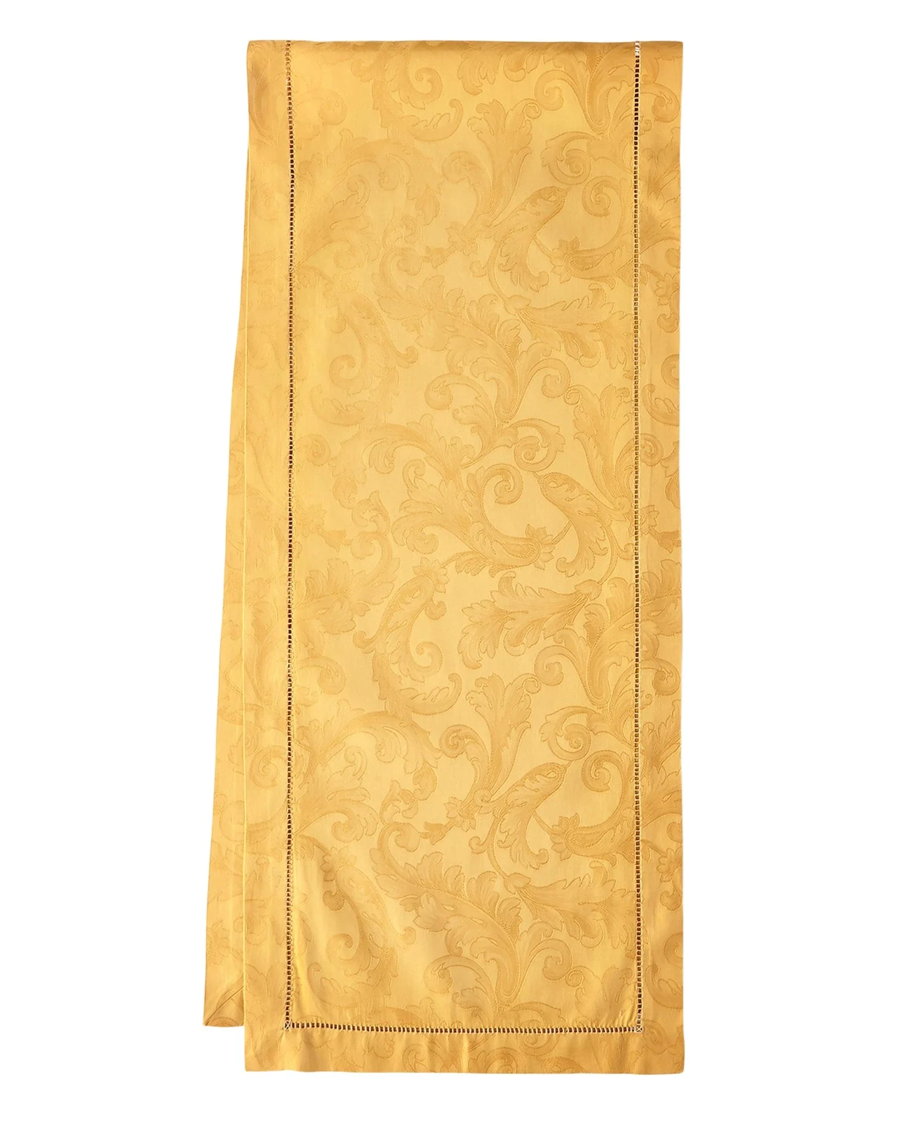 Sferra Acanthus Jacquard Table Runner, 15" x 72"