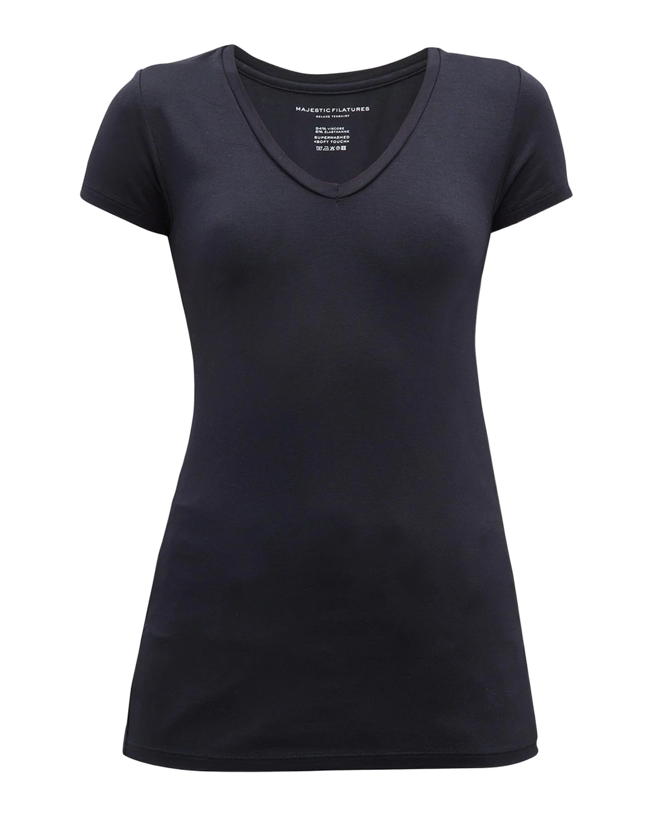 Soft Touch Short-Sleeve V-Neck Tee Soft Touch Short-Sleeve V-Neck Tee
