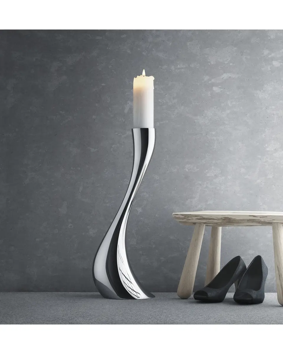 Georg Jensen Cobra Large Floor Candleholder | Thumbnail 2