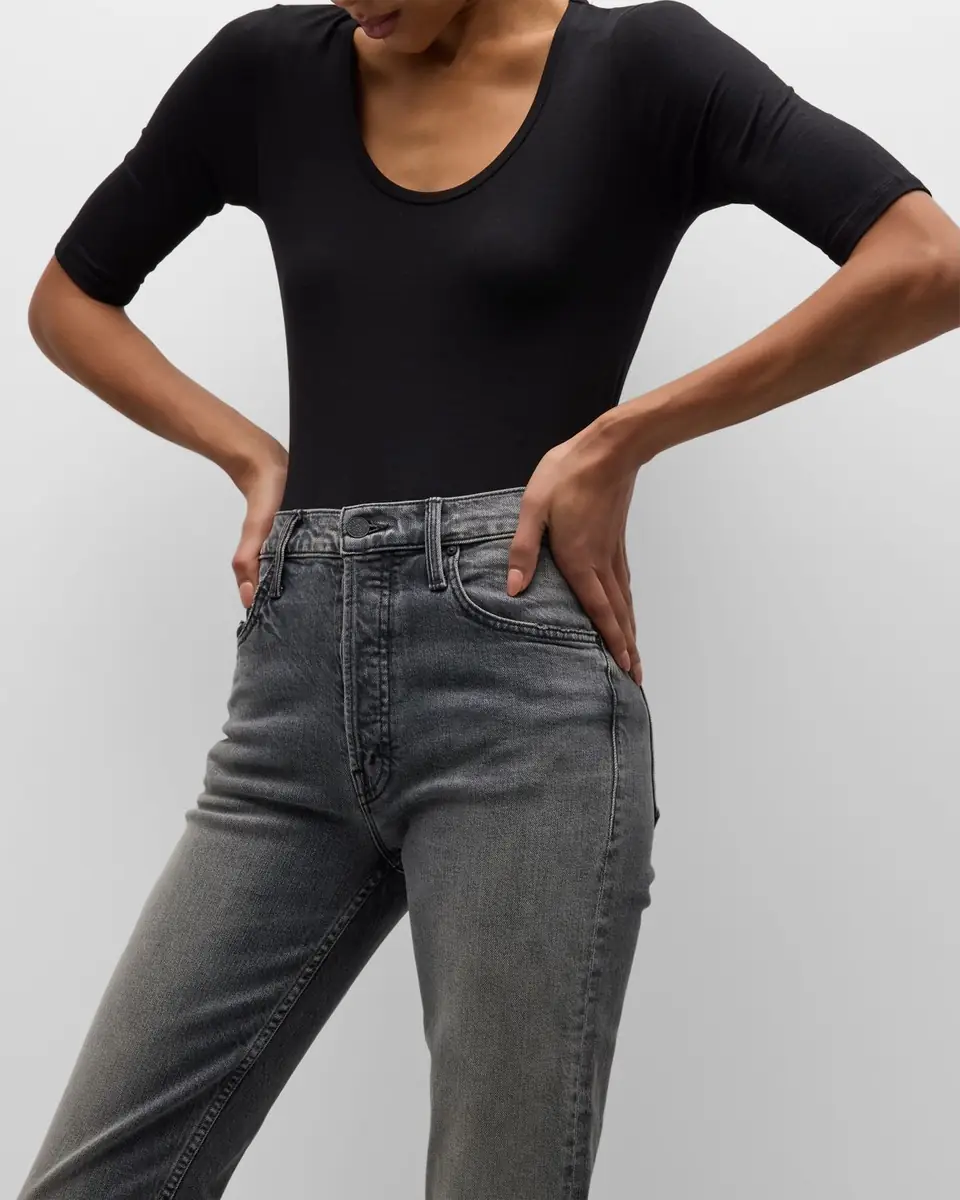 MAJESTIC FILATURES Soft Touch Half-Sleeve Scoop-Neck Top | Thumbnail 7 MAJESTIC FILATURES Soft Touch Half-Sleeve Scoop-Neck Top | Thumbnail 7
