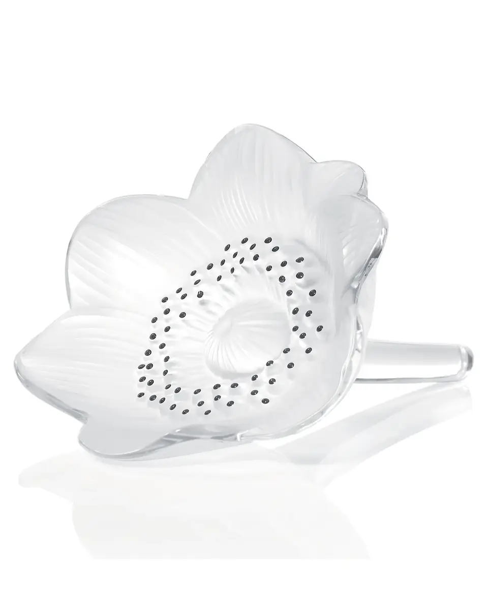 Lalique Anemone Flower Sculpture | Thumbnail 2