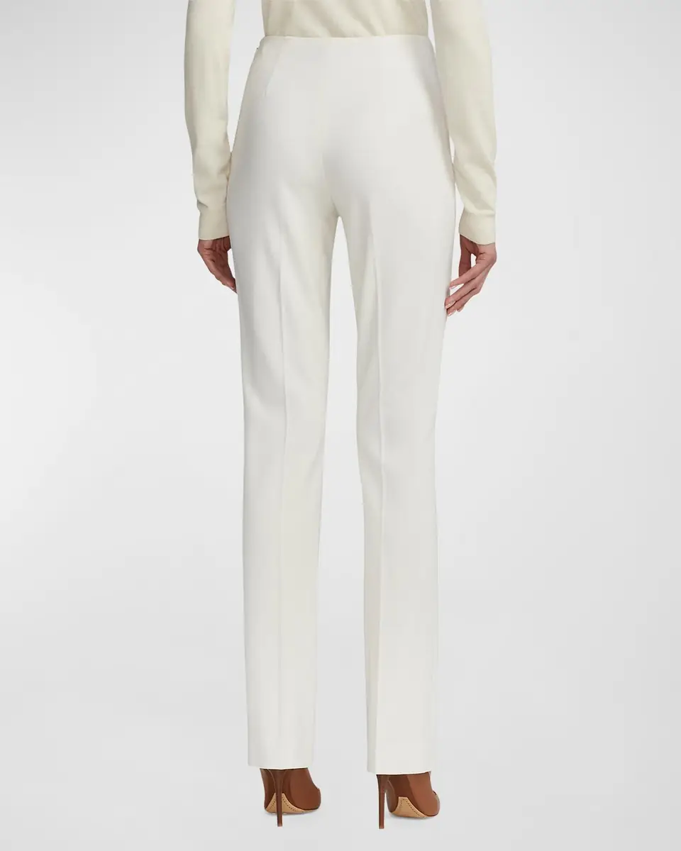 Ralph Lauren Collection Alandra Wool Crepe Pants | Thumbnail 3