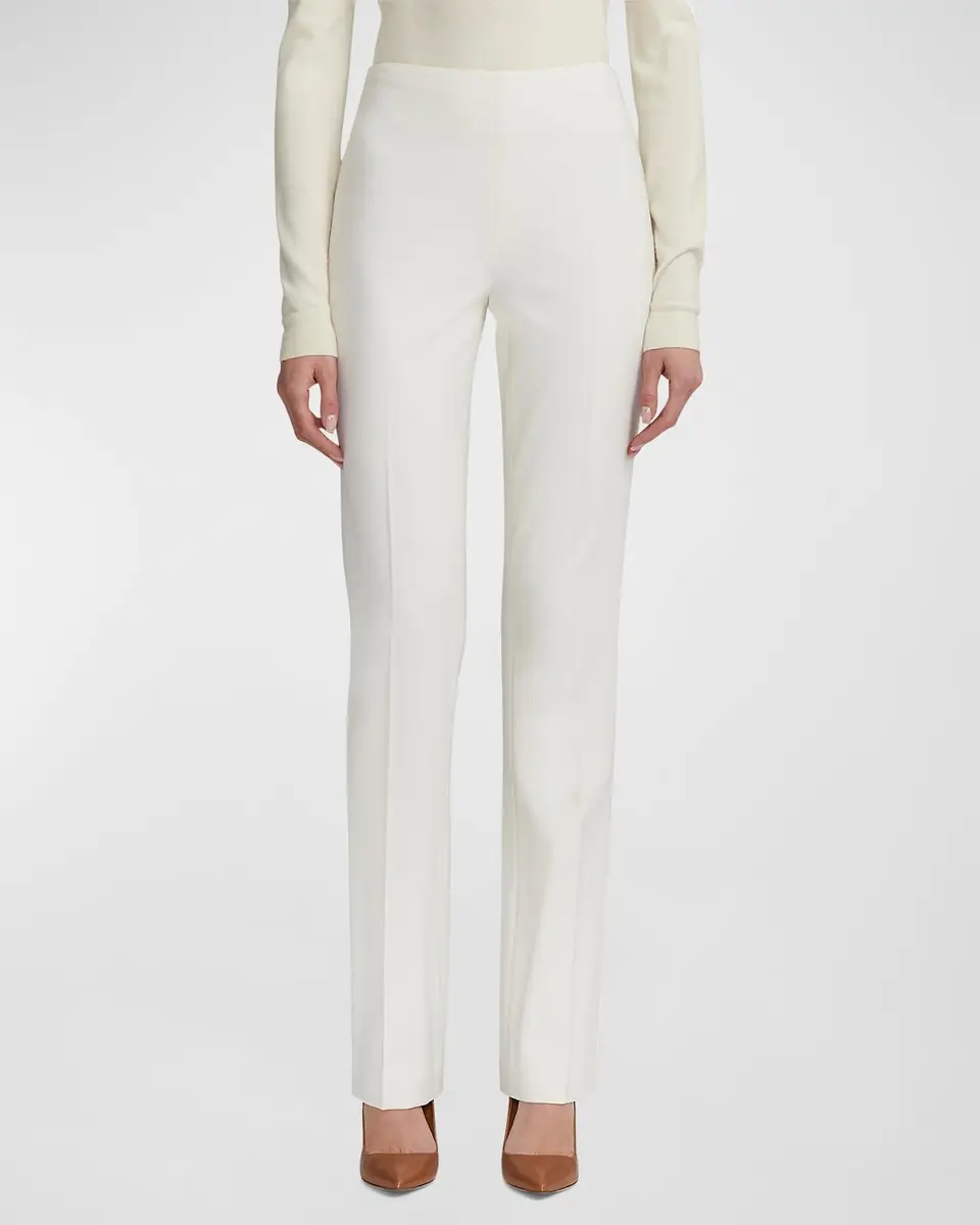 Ralph Lauren Collection Alandra Wool Crepe Pants | Thumbnail 4