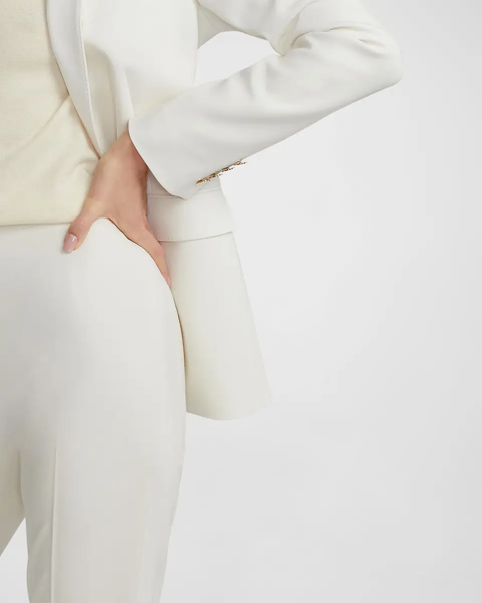 Ralph Lauren Collection Alandra Wool Crepe Pants | Thumbnail 6