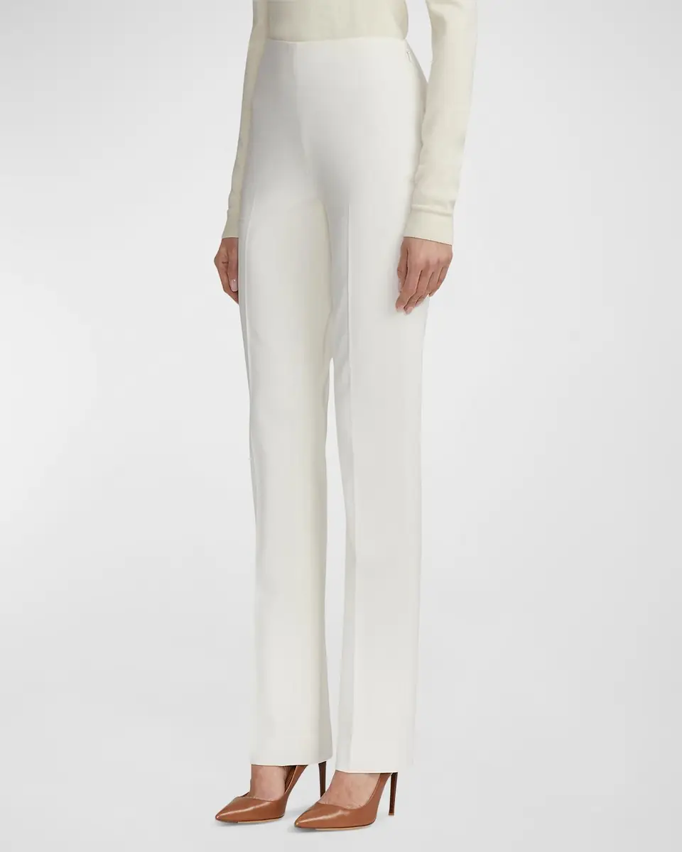 Ralph Lauren Collection Alandra Wool Crepe Pants | Thumbnail 7