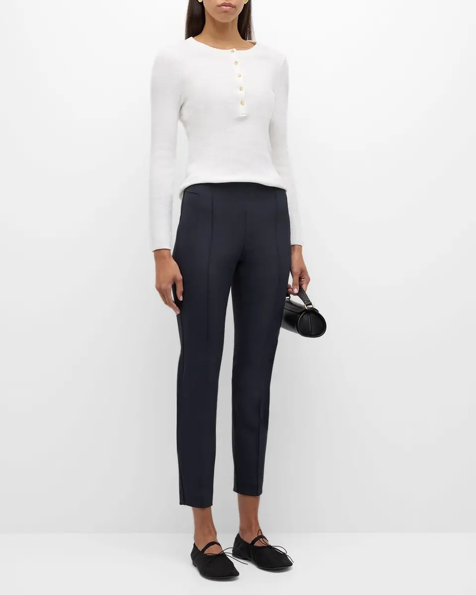 Lafayette 148 New York Gramercy Acclaimed-Stretch Pants | Thumbnail 2
