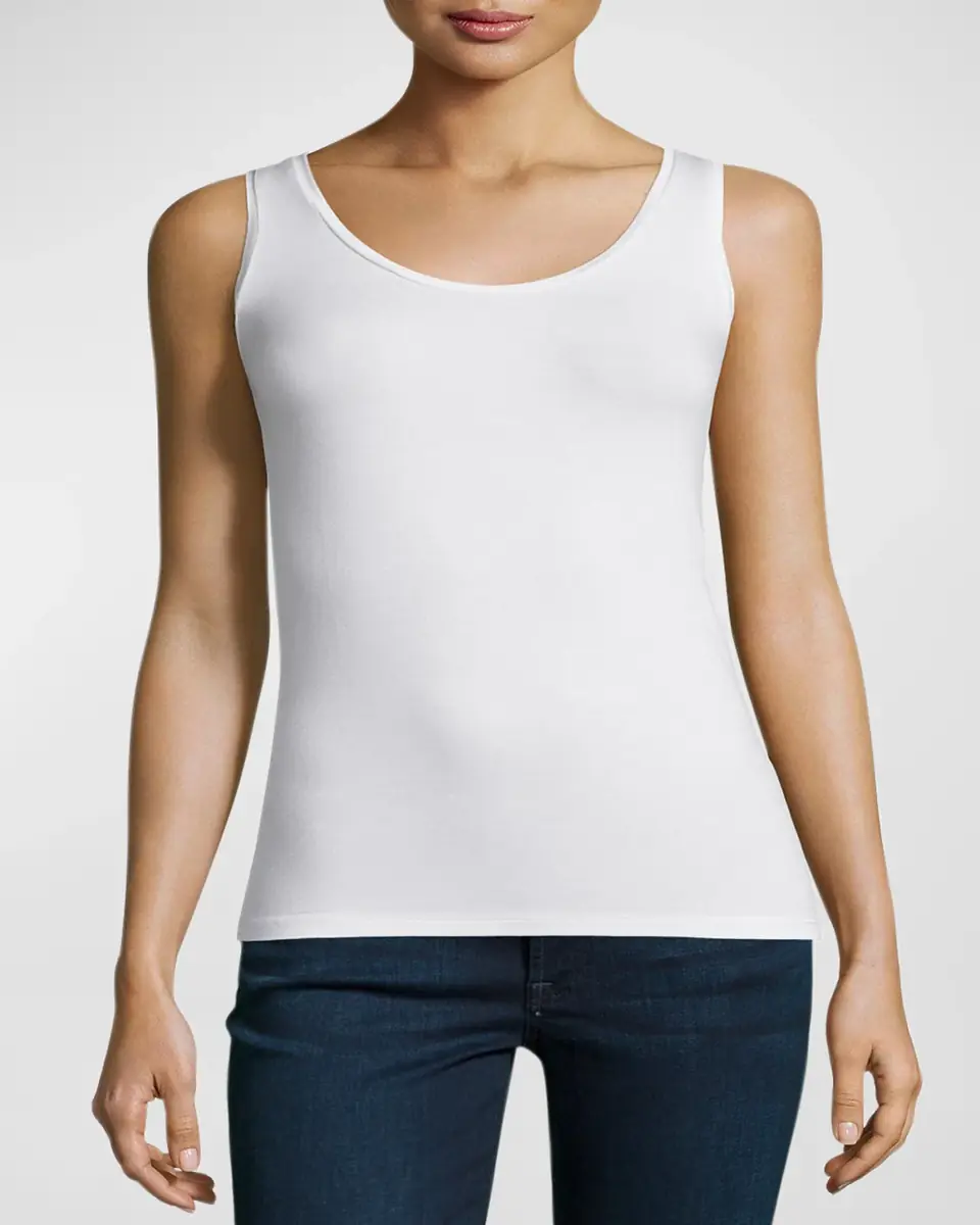 MAJESTIC FILATURES Soft Touch Scoop-Neck Tank | Thumbnail 2 MAJESTIC FILATURES Soft Touch Scoop-Neck Tank | Thumbnail 2