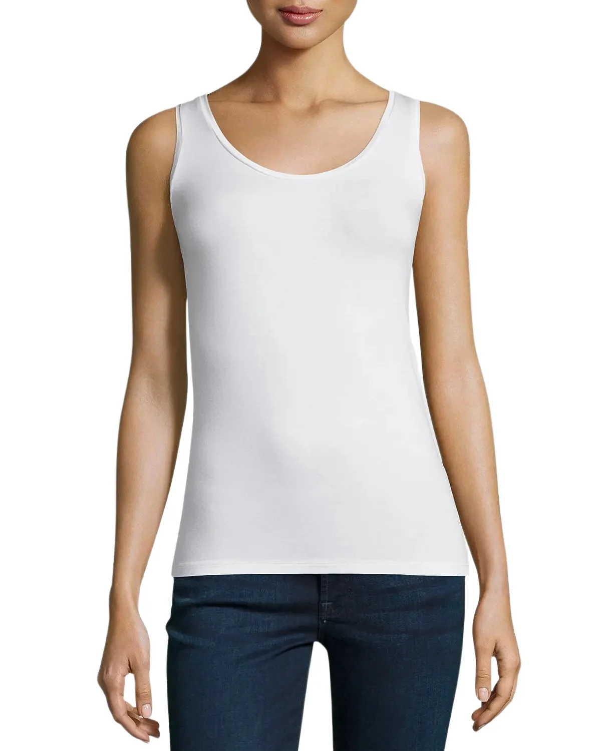 Soft Touch Scoop-Neck Tank
