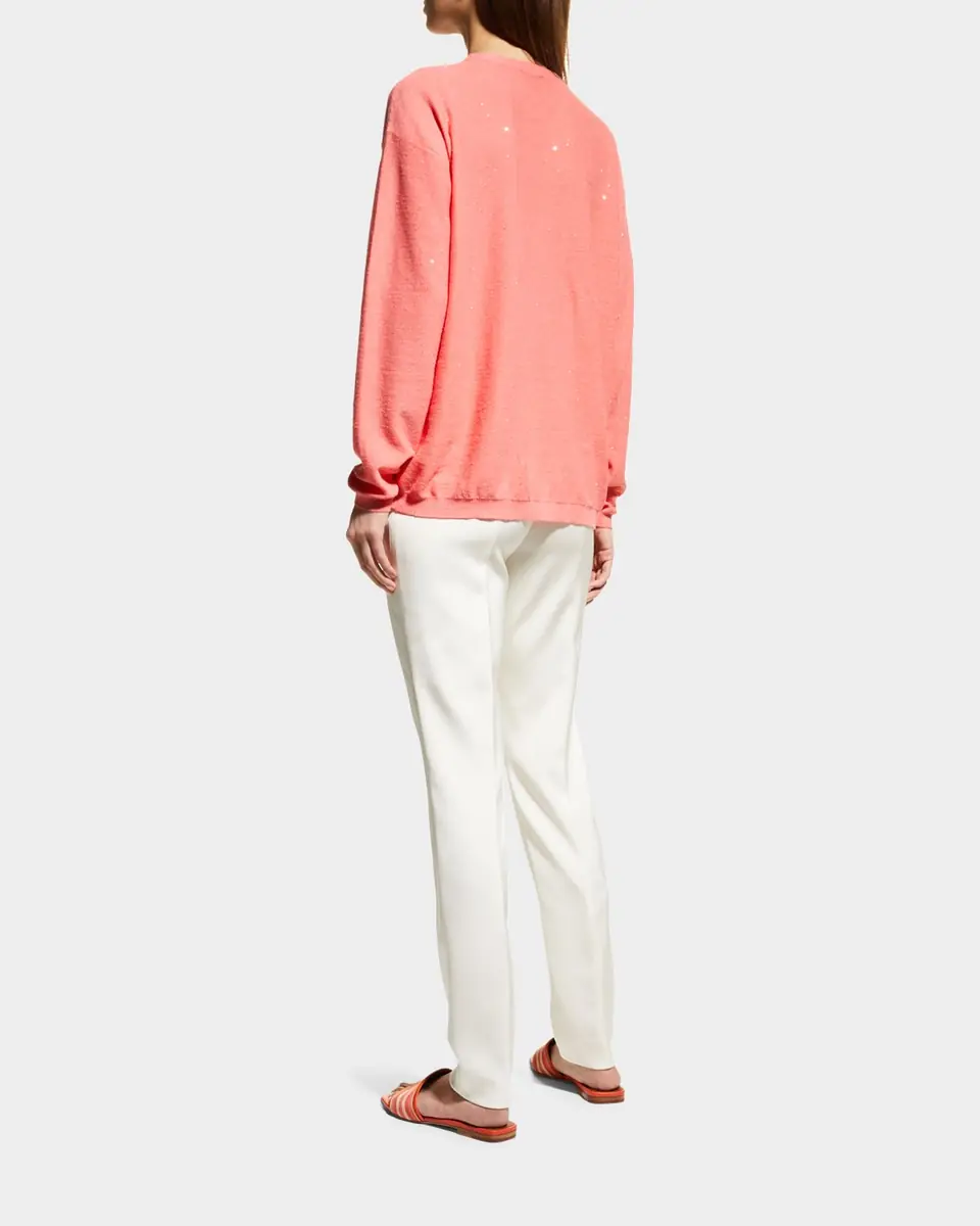 Akris Melissa Mid-Rise Slim-Leg Pants | Thumbnail 4