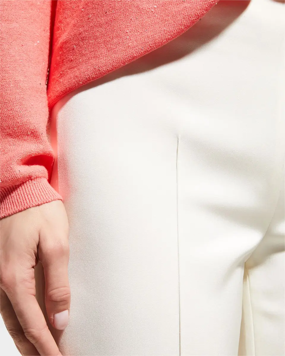 Akris Melissa Mid-Rise Slim-Leg Pants | Thumbnail 5