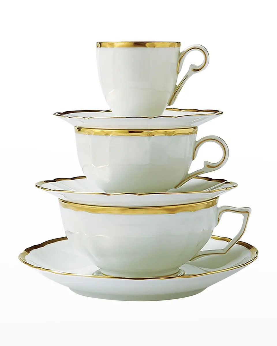 Haviland & Parlon Colette Gold Cup and Saucer | Thumbnail 2