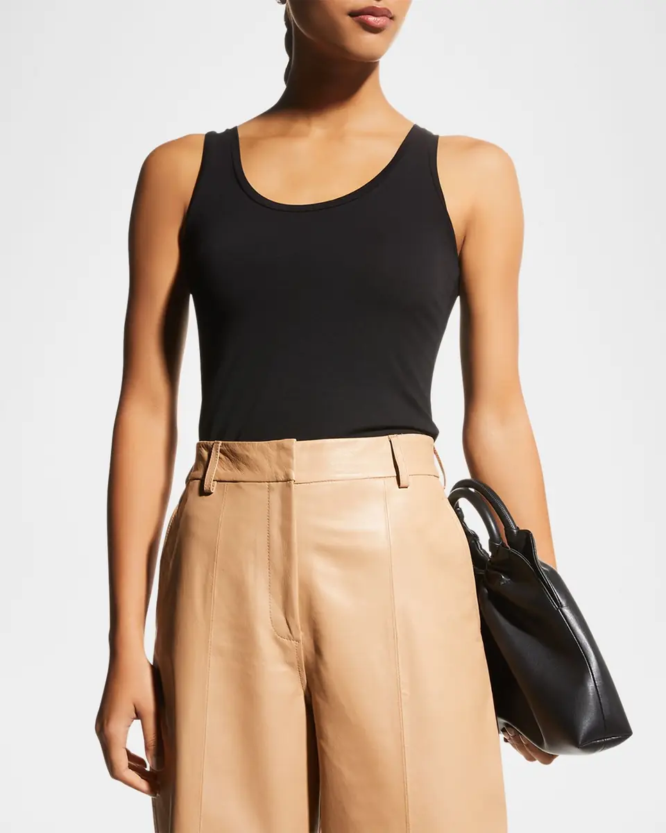 MAJESTIC FILATURES Soft Touch Scoop-Neck Tank | Thumbnail 4 MAJESTIC FILATURES Soft Touch Scoop-Neck Tank | Thumbnail 4