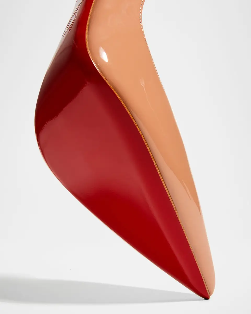 Christian Louboutin 100mm Iriza Patent Open-Side Pumps | Thumbnail 4 Christian Louboutin 100mm Iriza Patent Open-Side Pumps | Thumbnail 4