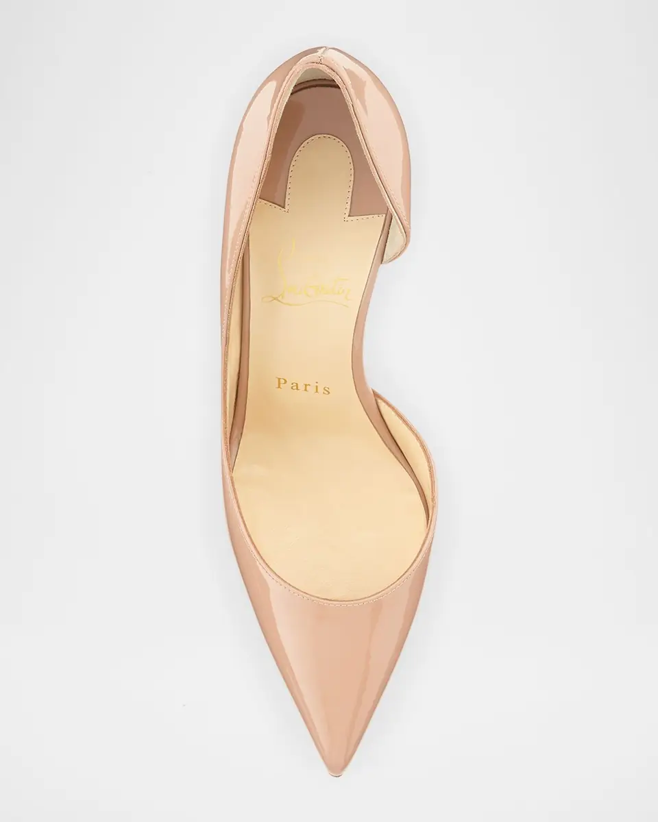 Christian Louboutin 100mm Iriza Patent Open-Side Pumps | Thumbnail 5 Christian Louboutin 100mm Iriza Patent Open-Side Pumps | Thumbnail 5