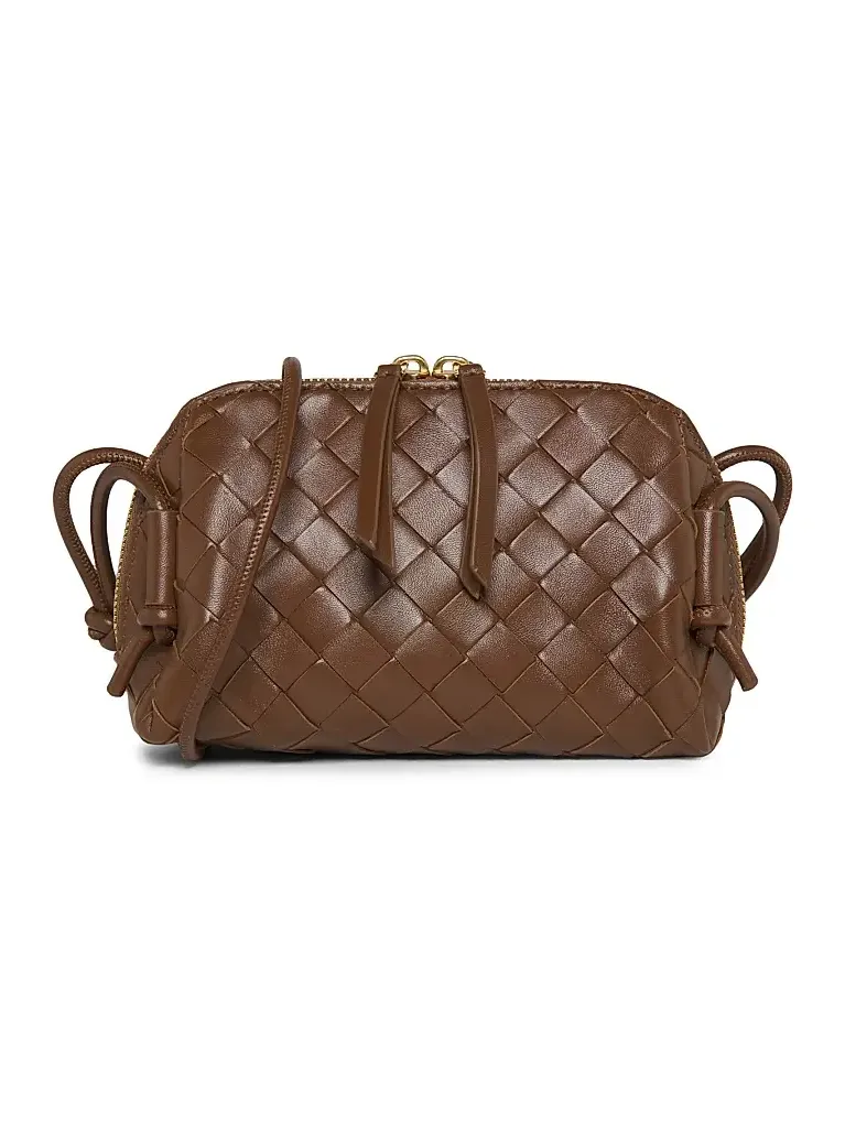 Women's Intrecciato Nappa Leather Pouch Women's Intrecciato Nappa Leather Pouch
